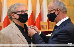 Wręczenie Krzyża Wolności i Solidarności działaczom opozycji – Opole, 14 stycznia 2022