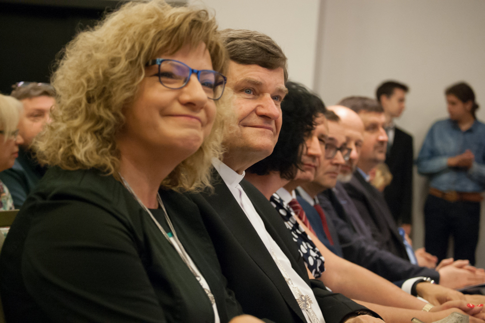 Na konferencję przybyli przedstawiciele władz miejskich oraz zaprzyjaźnionych instytucji