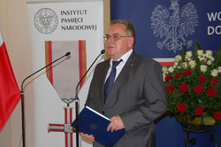 Przemówienie wiceprezesa IPN Jana Bastera