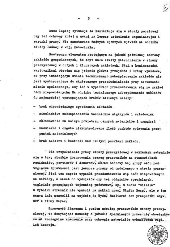 Materiały Głównego Inspektoratu Ochrony Przemysłu