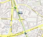Mapka dojazdu z pl. Konstytucji