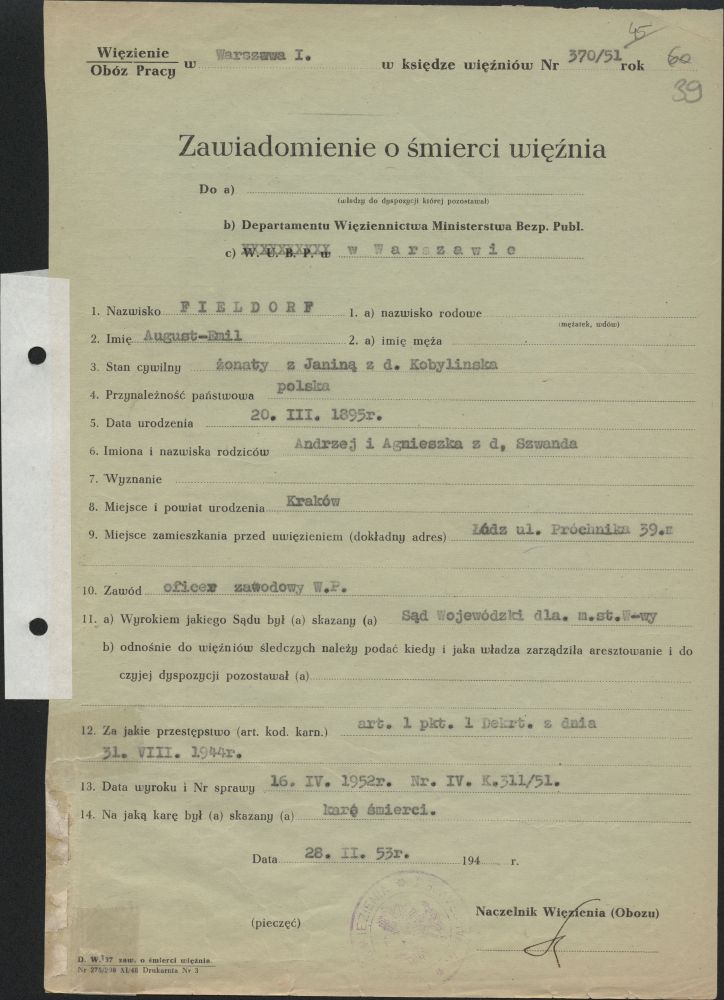 gen. Emil Fieldorf „Nil