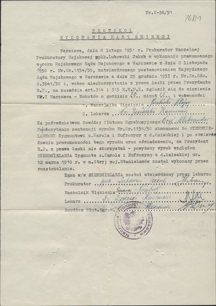 mjr Zygmunt Szendzielarz „Łupaszka