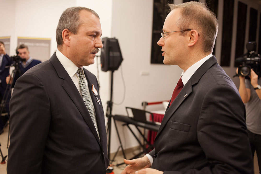 Jako ostatni z odznaczonych Krzyż Wolności i Solidarności otrzymał Jan Andrzej Zieliński